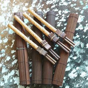 Bamboo placemats & chopsticks NWOT